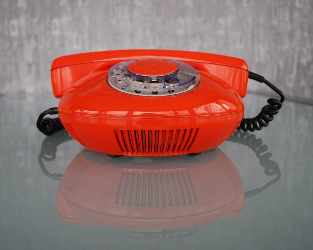 Space age telefoon Atomic Retro Vintage, Ophalen of Verzenden