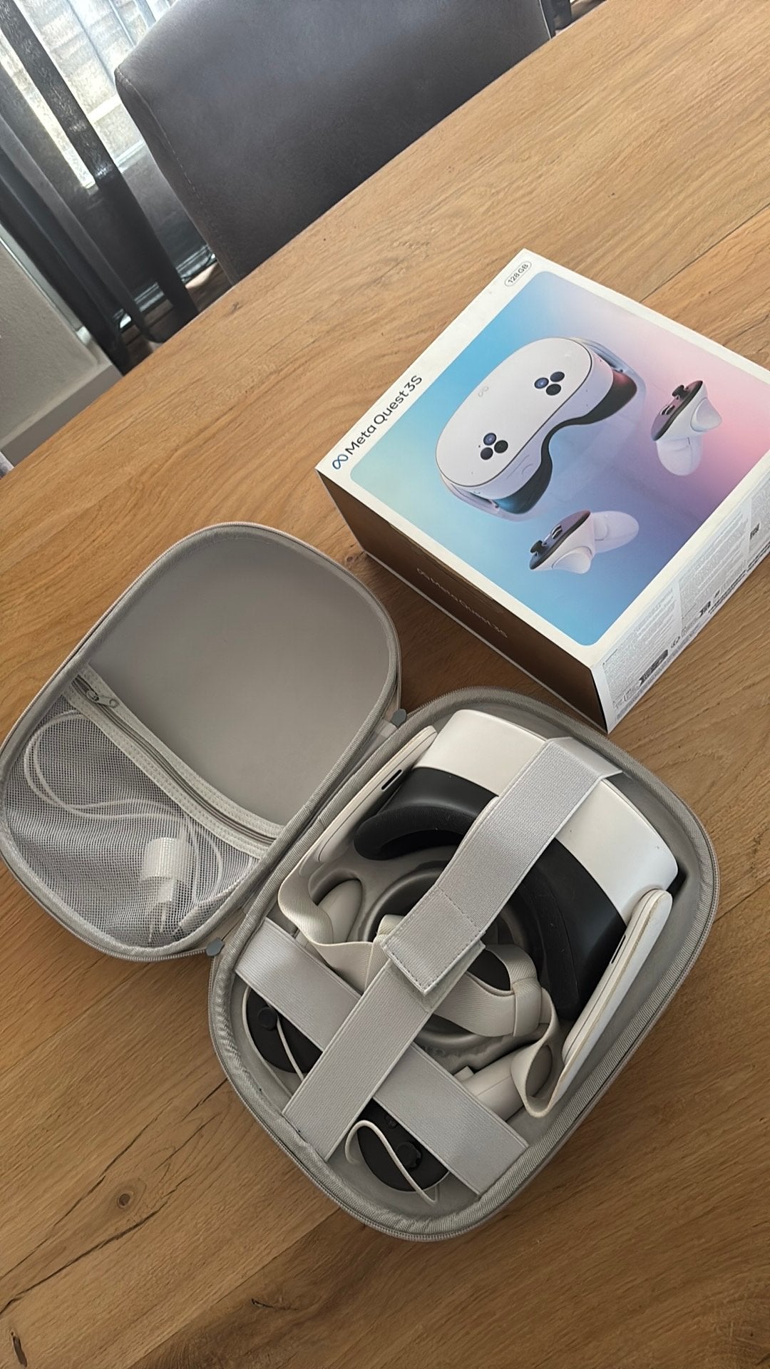 VR bril metaquest 3S, Ophalen of Verzenden, Zo goed als nieuw, Overige platformen