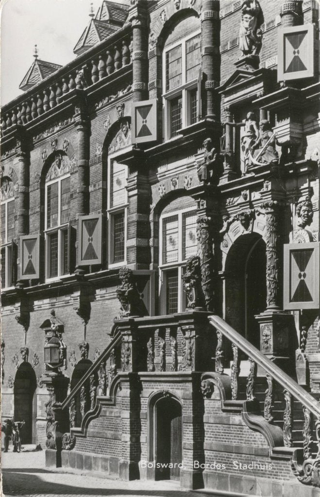 Bolsward Bordes Stadhuis  1979, Verzenden, 1960 tot 1980, Gelopen, Friesland