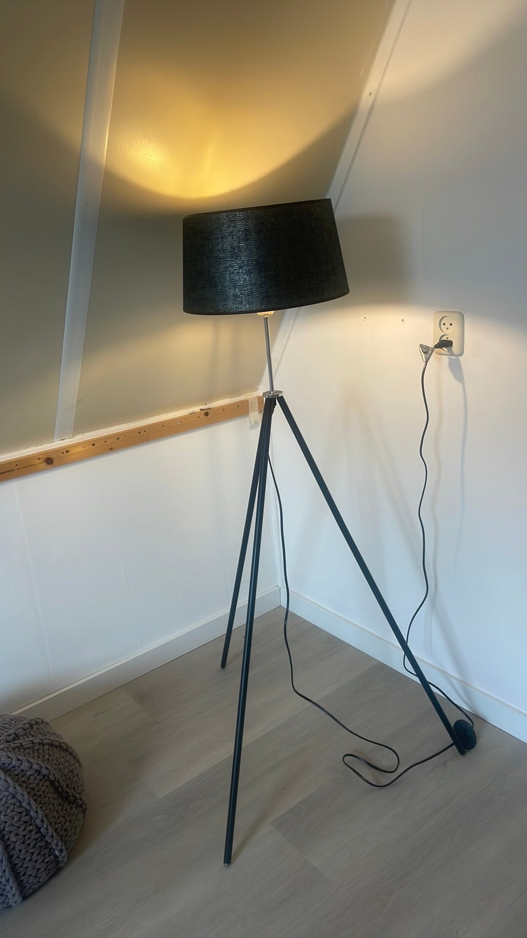 Vloerlamp, Ophalen, Gebruikt, E27 (groot), 100 tot 150 cm