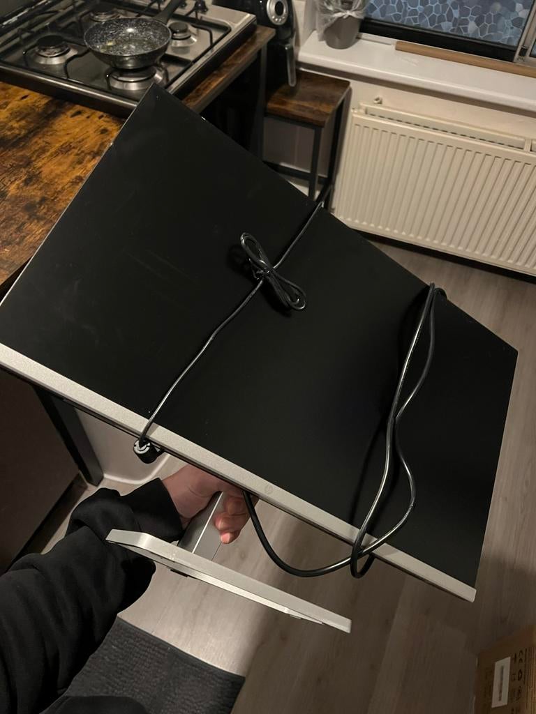 HP monitor met stroomkabel, scherm kapot, Computers en Software, Monitoren, Ophalen, Kantelbaar, Full HD, 60 Hz of minder