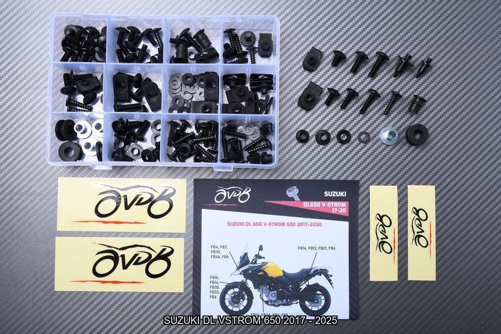 Kuip bouten set voor SUZUKI DL VSTROM 650 2017 2025, Ophalen of Verzenden, Nieuw