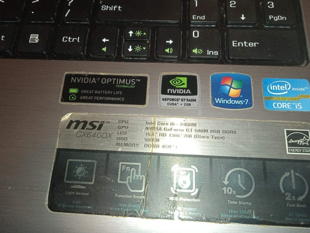 laptop, Ophalen, 512 GB, Niet werkend, 4 GB
