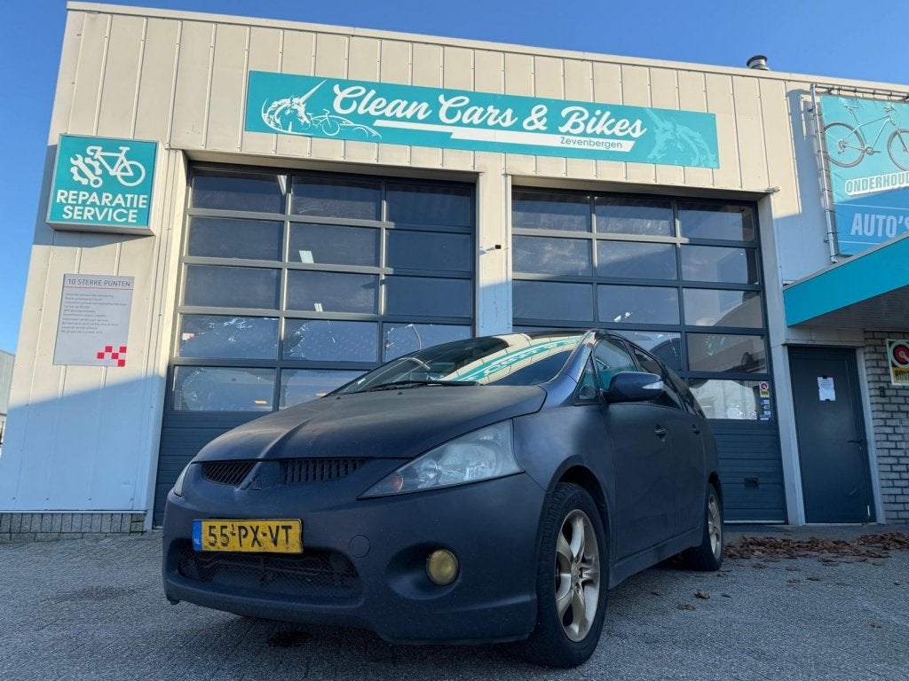 Mitsubishi Grandis 2.4-16V Invite (bj 2005), Auto's, Mitsubishi, Voorwielaandrijving, Gebruikt, Blauw, 7 stoelen