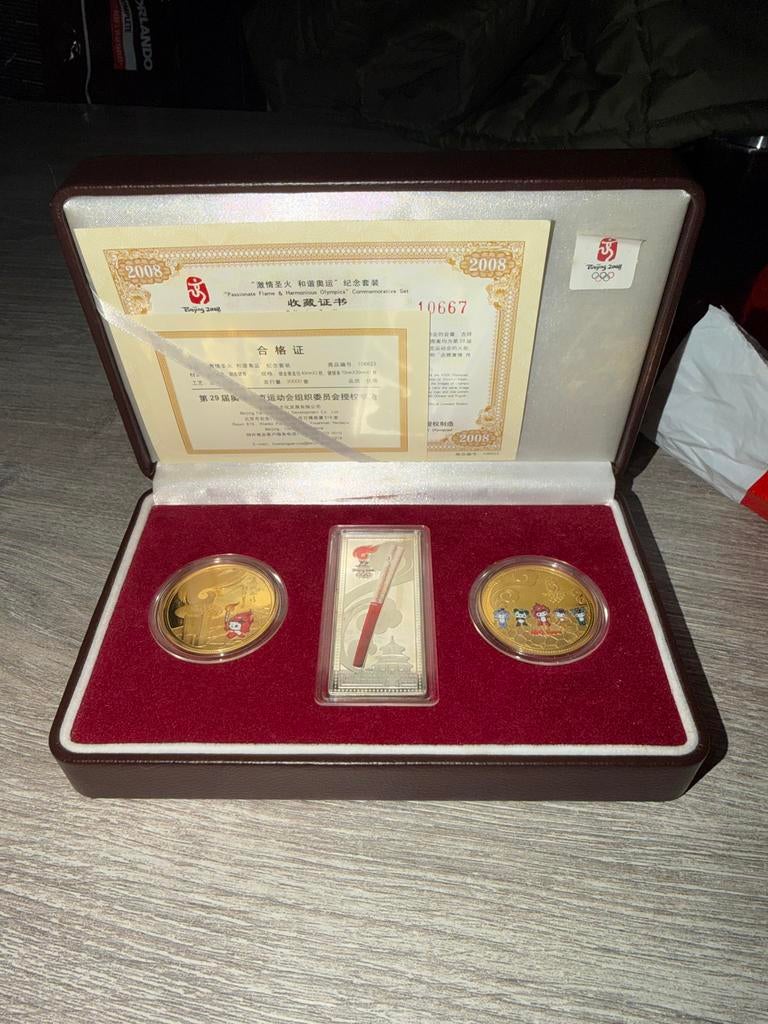 Beijing 2008 Olympische Spelen Herdenkingsset, Ophalen of Verzenden, Overige typen