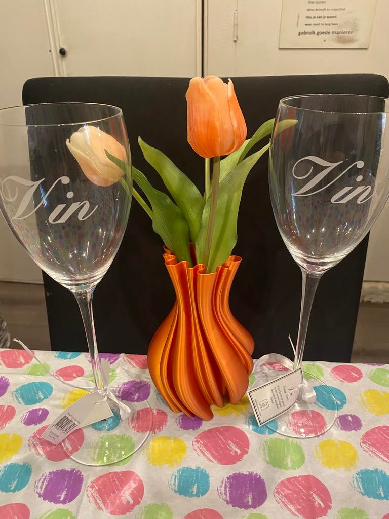 Glazen Rivièra Maison 4 stuks, Ophalen of Verzenden, Zo goed als nieuw, Glas, Glas of Glazen