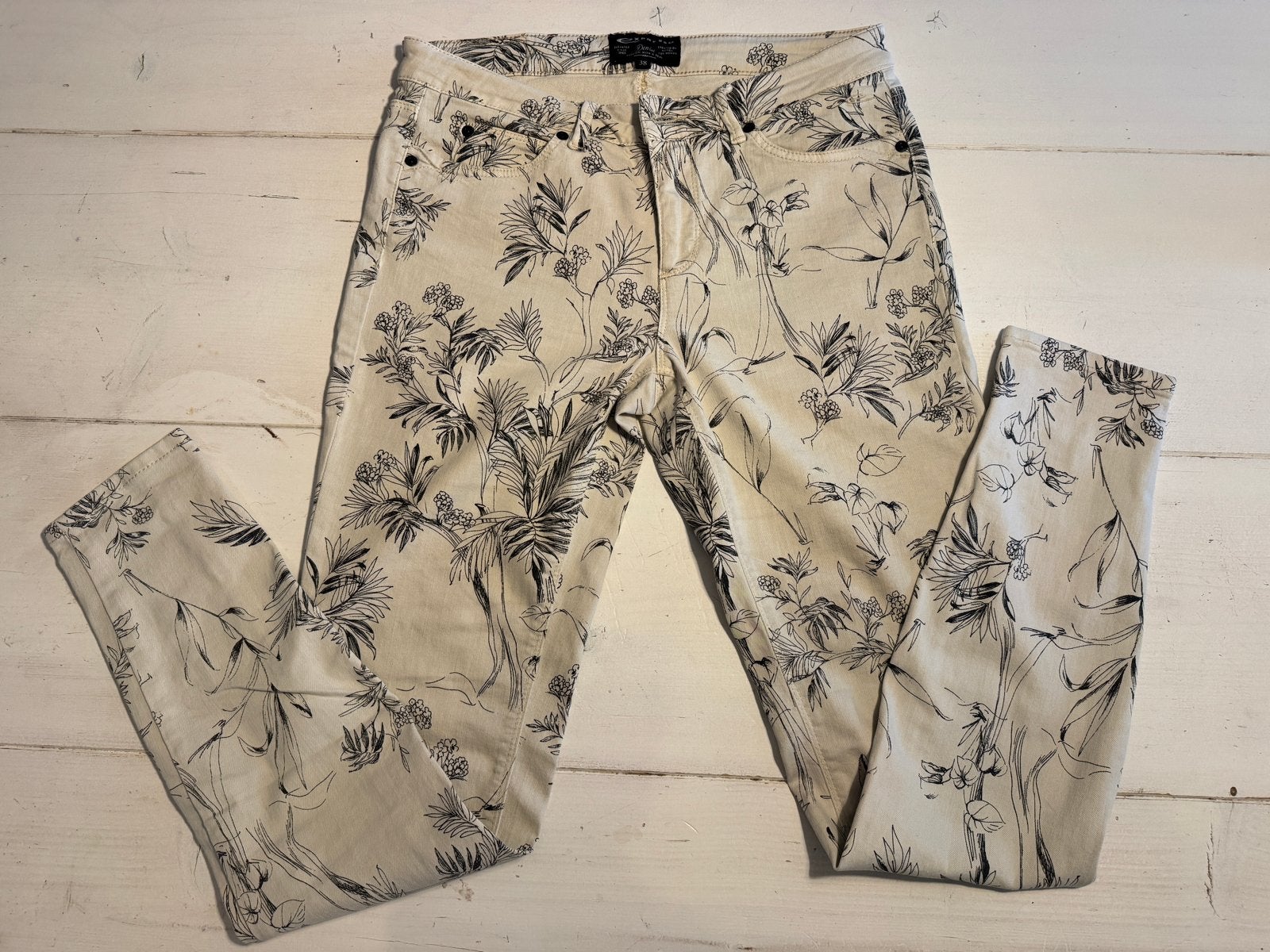 Leuke Expresso broek - Maat 38, Ophalen of Verzenden, Zo goed als nieuw, Maat 38/40 (M), Beige
