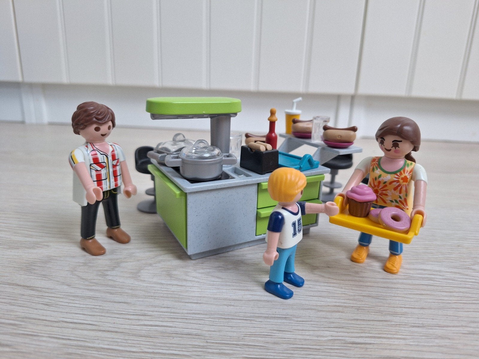 Playmobil City Life - Familie Keuken (9543), Ophalen, Zo goed als nieuw, City life, Complete set