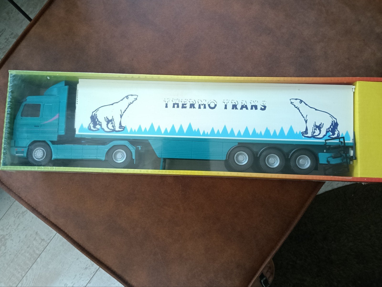 Emek Scania Thermo Trans vrachtwagen model, Overige merken, Groter dan 1:32, Nieuw, Ophalen of Verzenden