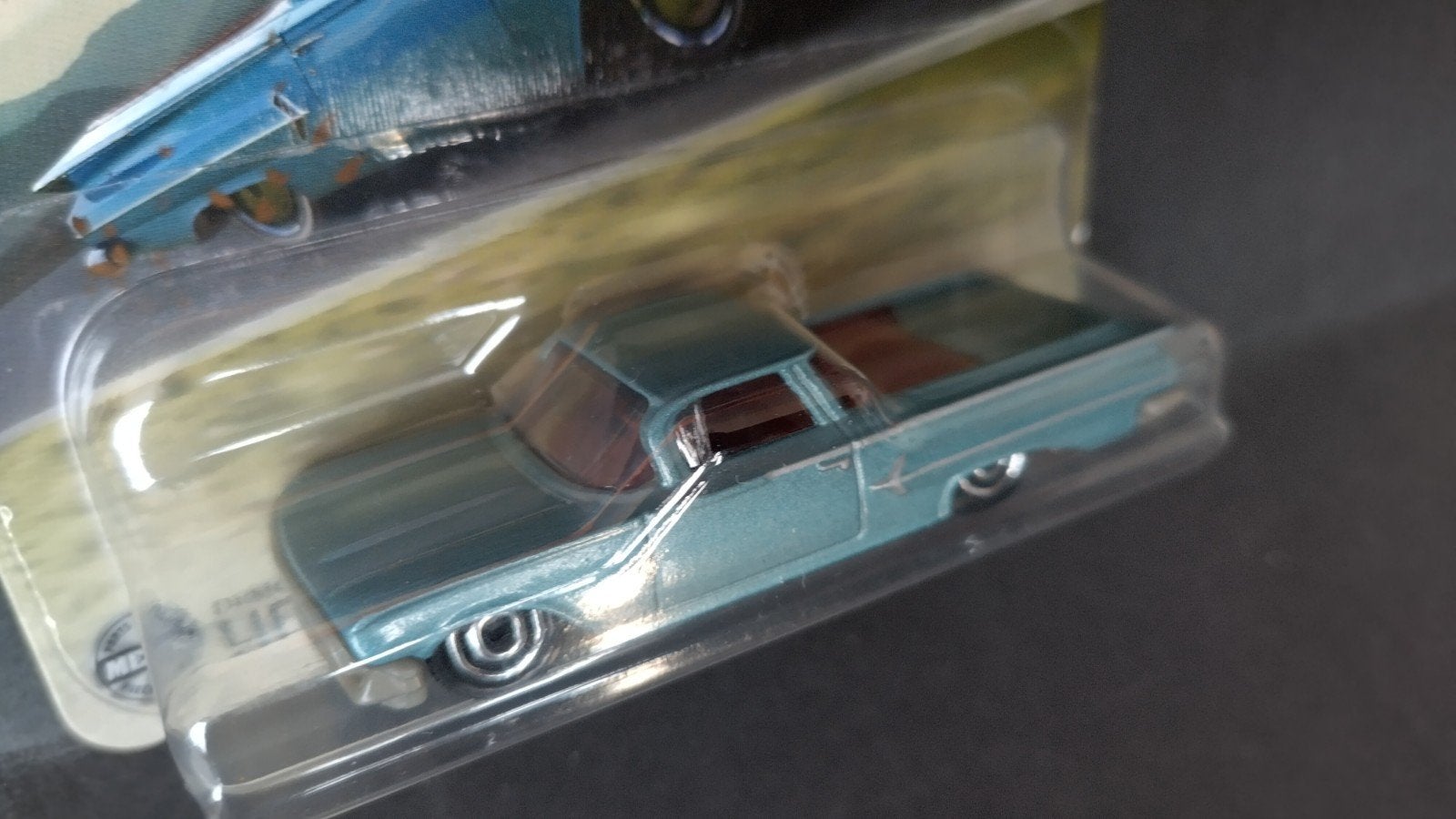 Chevrolet El Camino blue 1;64 Matchbox Pol, Auto, Verzenden, Nieuw, M