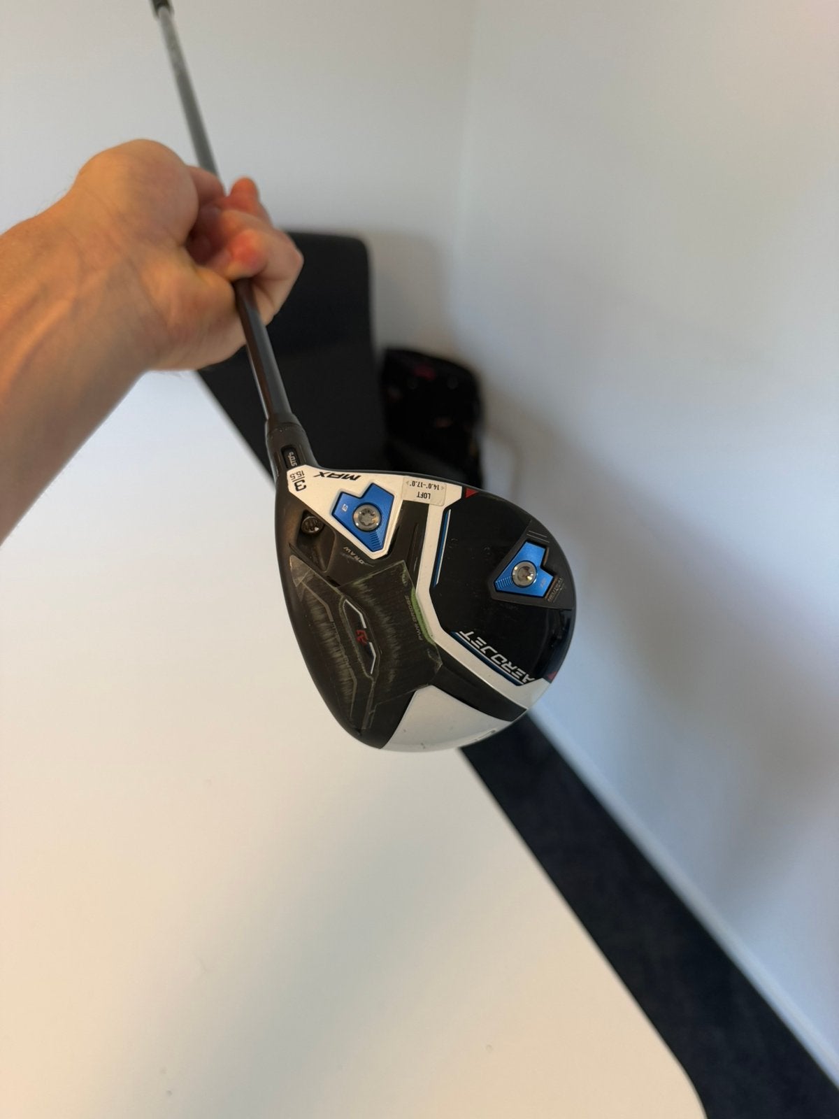 Cobra Earojet Hout 3 max - R flex - ZGAN - Testen ok!, Sport en Fitness, Golf, Overige merken, -, -, Ophalen of Verzenden