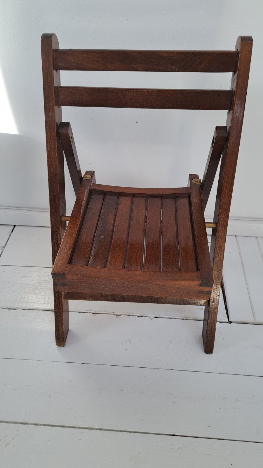 Houten kinder klapstoeltje, jaren '70, Ophalen of Verzenden