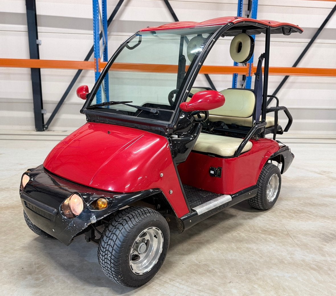 Golfkar Italcar Attiva NEV P3E - 4 pers - met kenteken!, Ophalen, Gebruikt, Golfkar, Overige merken