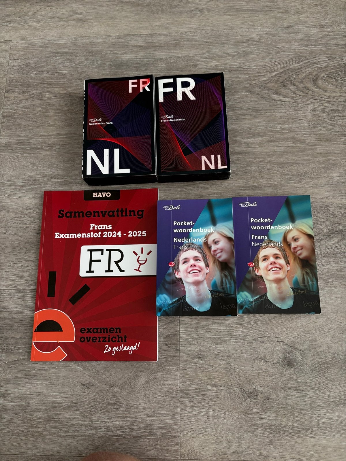 Examenbundel Frans HAVO + woordenboeken, Boeken, Ophalen of Verzenden, Zo goed als nieuw, Overige niveaus