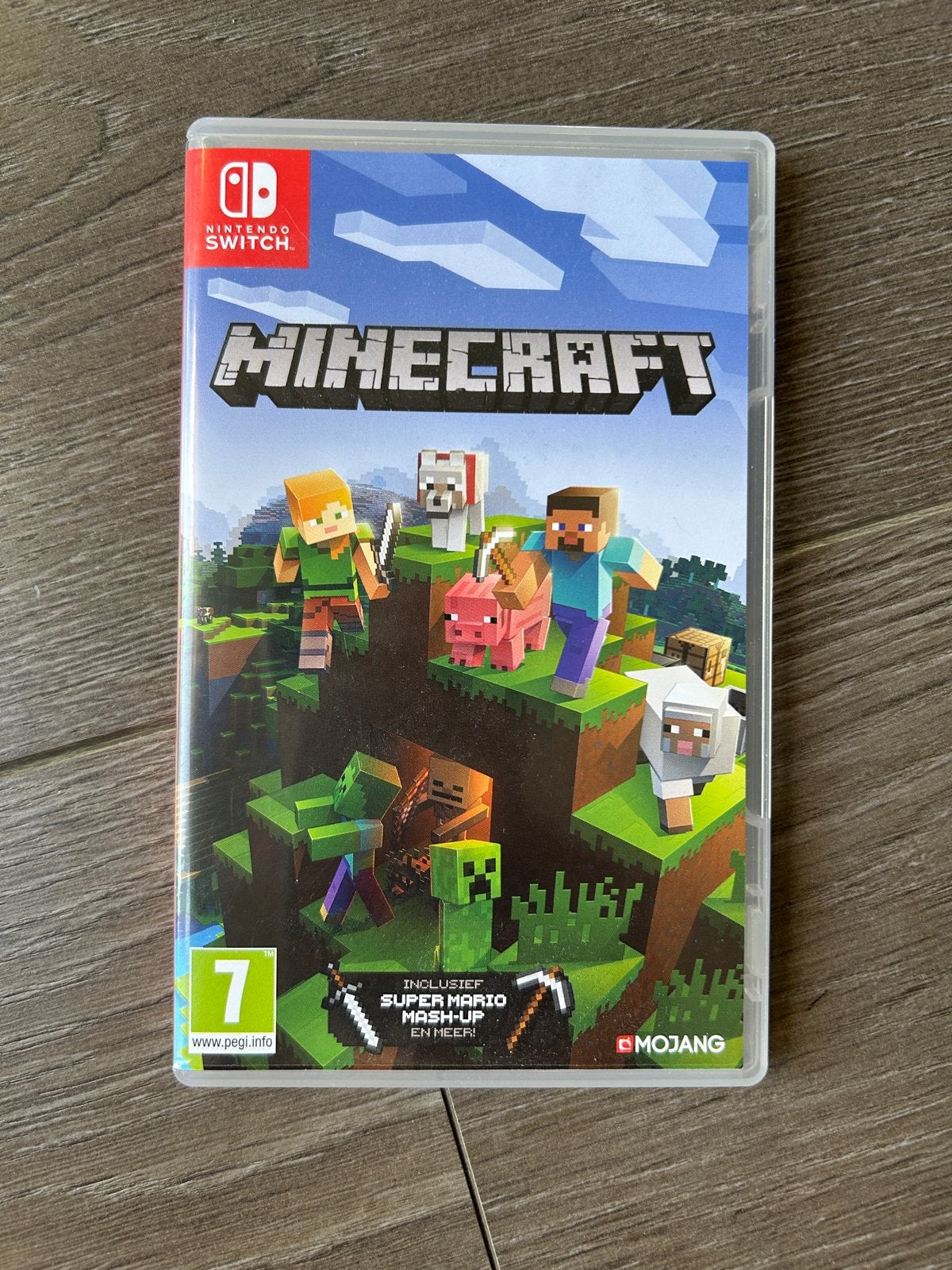 Minecraft Nintendo Switch Game, Spelcomputers en Games, Ophalen, Eén computer, Zo goed als nieuw, 3 spelers of meer