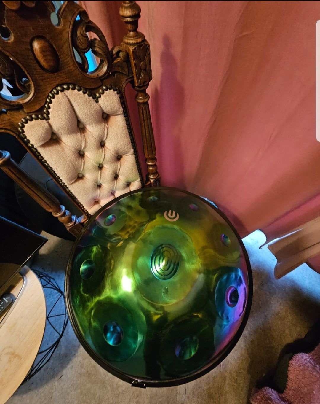 Unieke Hart-Chakra Handpan hele mooie sound, Muziek en Instrumenten, Percussie, Ophalen of Verzenden, Nieuw, Melodische percussie