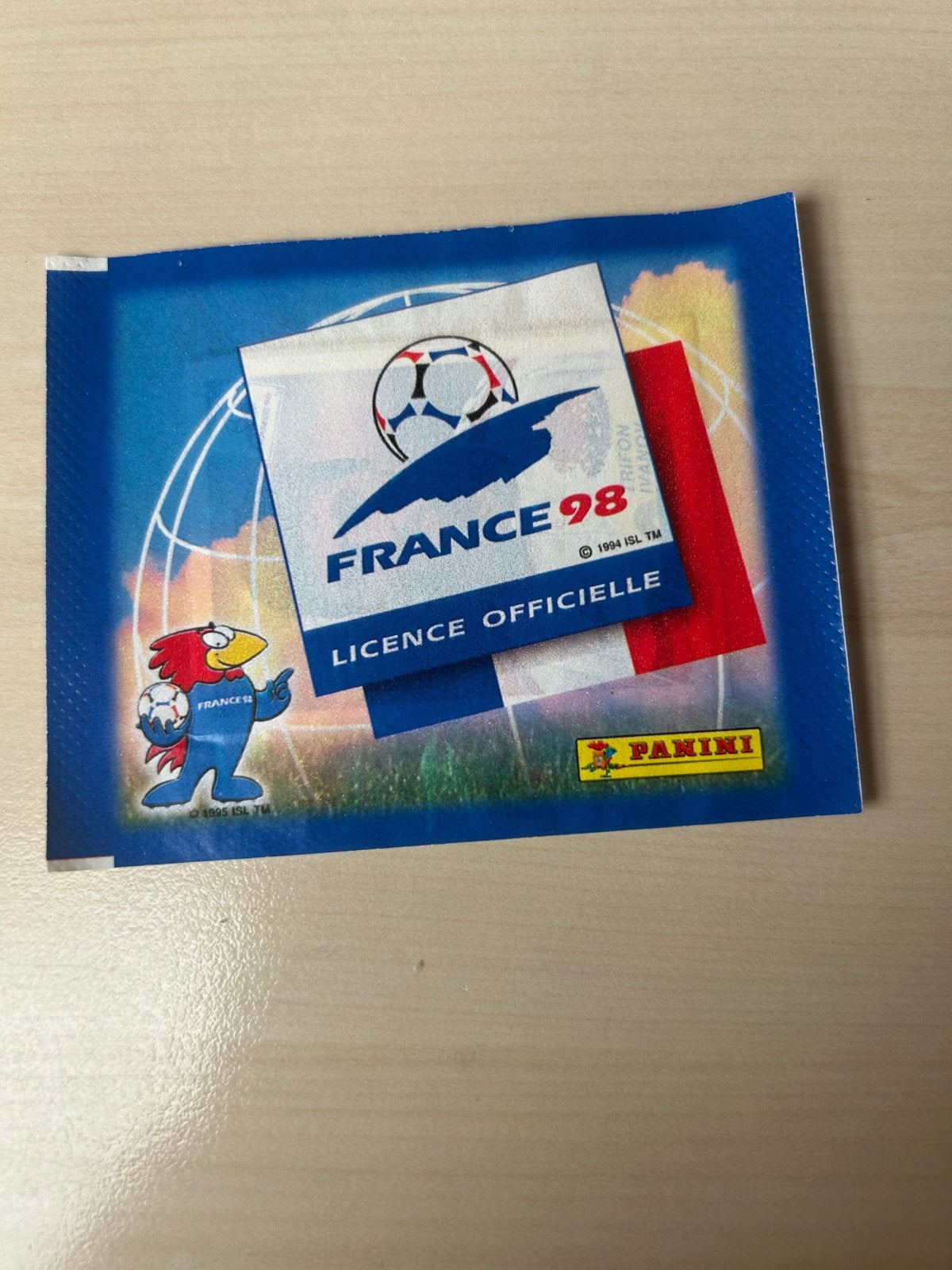 Panini France 98 WK Voetbal Sticker - Danone Versie, Ophalen of Verzenden, Nieuw, Meerdere stickers