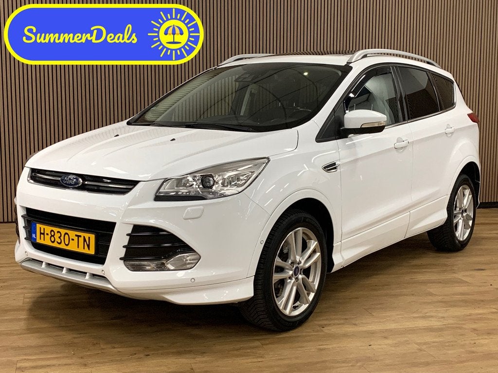 Ford Kuga 1.5 Titanium Styling Pack 4WD|Automaat|Camera|Open, Auto's, Ford, Automaat, 4 cilinders, 1850 kg, Wit