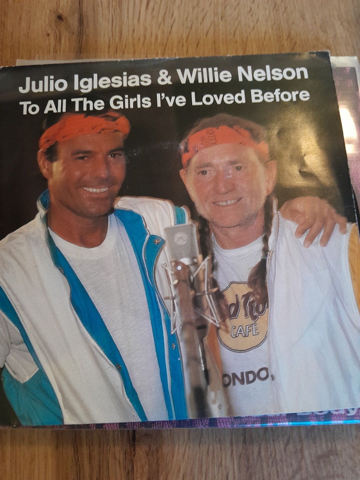 Julio lglesias &  7 inch to all the girls l, ve loved before, Cd's en Dvd's, Vinyl Singles, Ophalen of Verzenden, Zo goed als nieuw