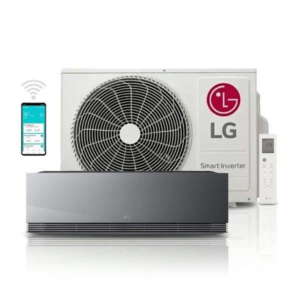 LG ARTCOOL AI AIR Mirror in 2,5 kW, 3,5 kW, en 5 kW NIEUW, Koelen en Ontvochtigen, Timer, Nieuw, 3 snelheden of meer