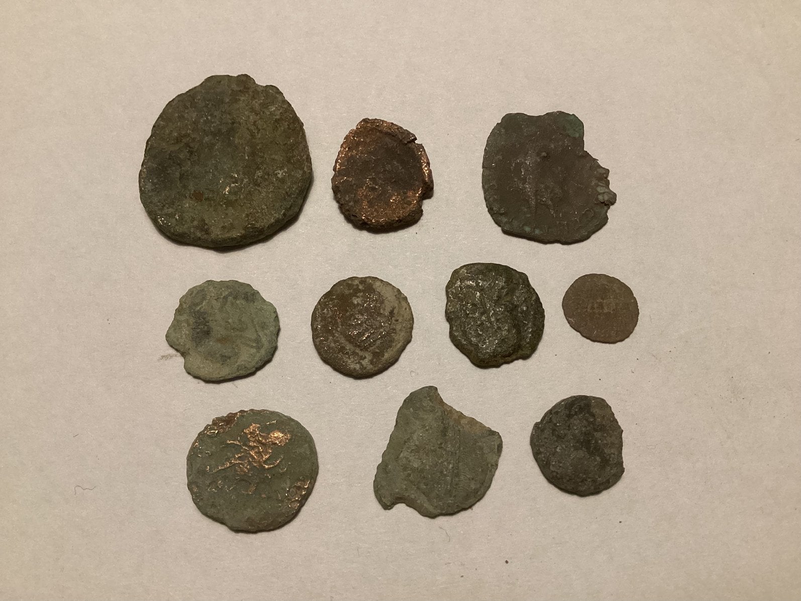 Romeinse munten  ( 10 stuks ), Ophalen of Verzenden