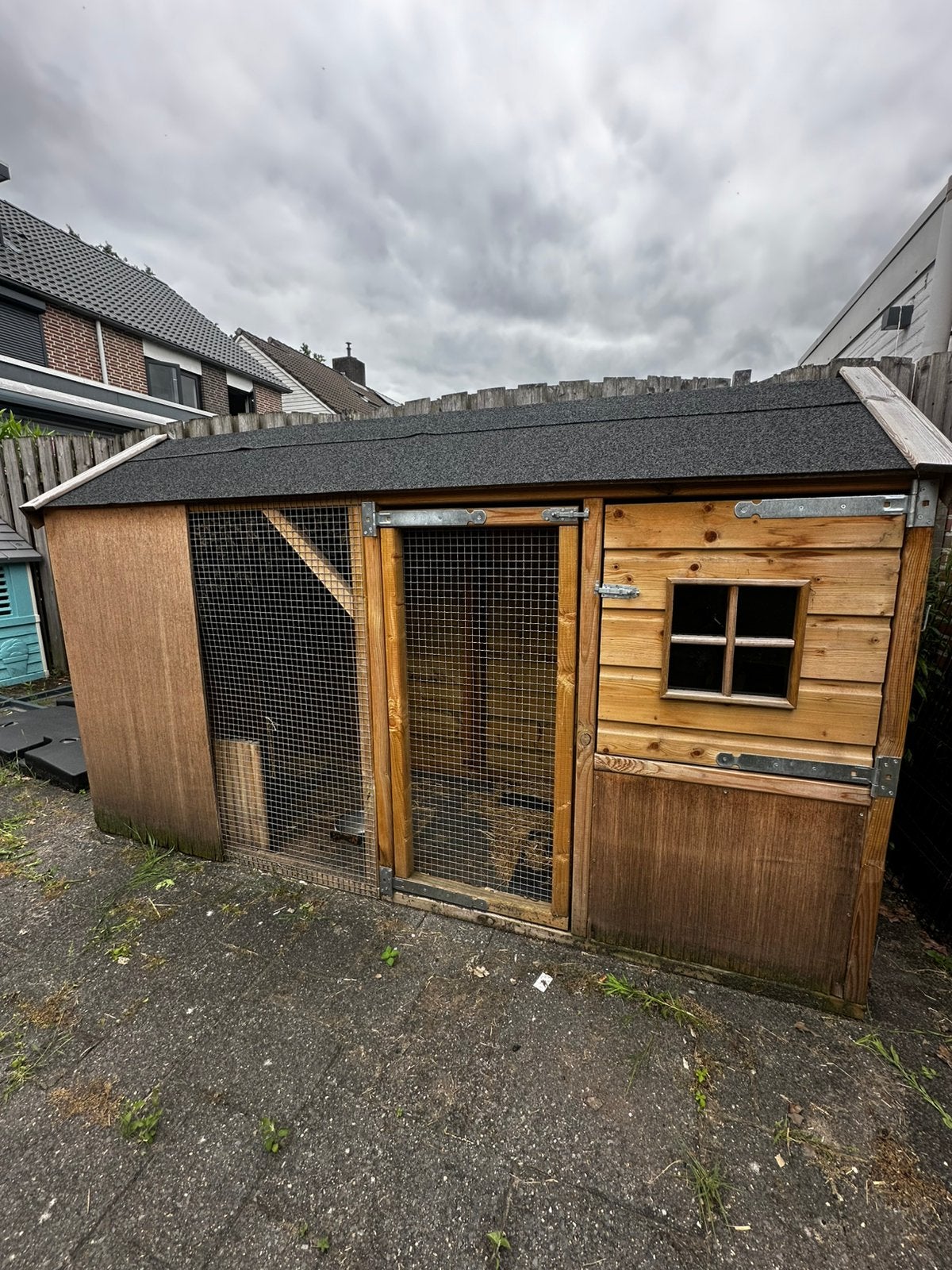 Konijnen of kippenkooi buitenverblijf Lola glorenza, Dieren en Toebehoren, Ophalen, Drinken en Voederen