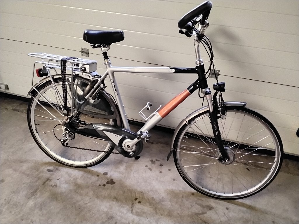 E- bike MC Multicycle Elegance herenfiets, Versnellingen, Zo goed als nieuw, 57 tot 61 cm, Trommelrem