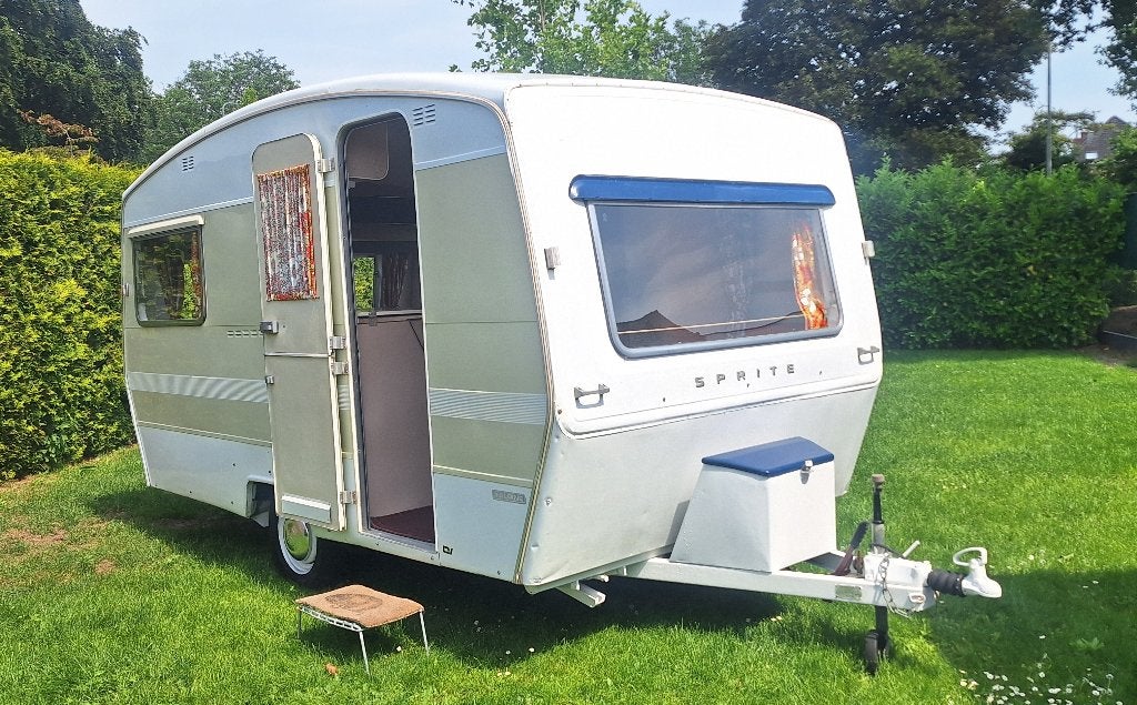 Unieke Sprite Alpine retro, Caravans en Kamperen, Particulier, Sprite