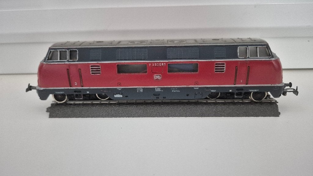 Märklin H0 - 3021 - Dieselloc, V200 van de DB, Overige merken, Gelijkstroom of Wisselstroom, Brug, Tunnel of Gebouw, Ophalen of Verzenden