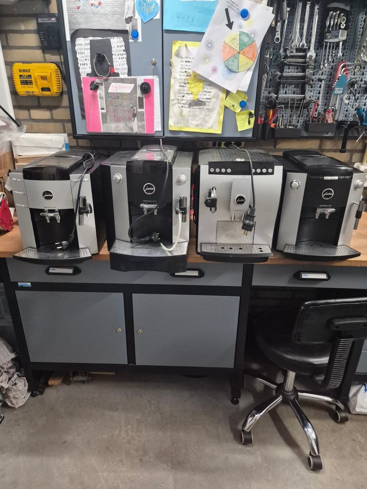 partij jura koffiemachines, Ophalen, Gebruikt, 10 kopjes of meer, Koffiemachine