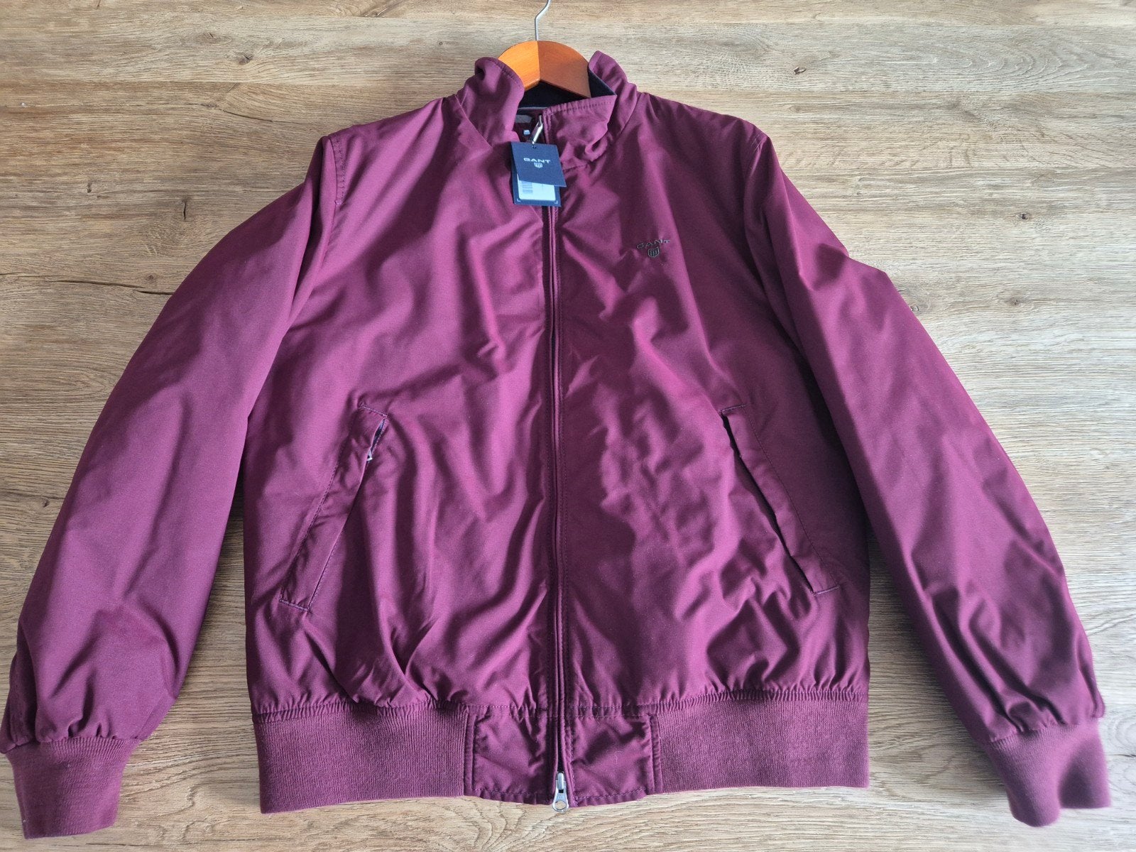 Gant New Hampshire 2.0 Jas Bordeaux Maat M, Ophalen of Verzenden, Nieuw, Rood
