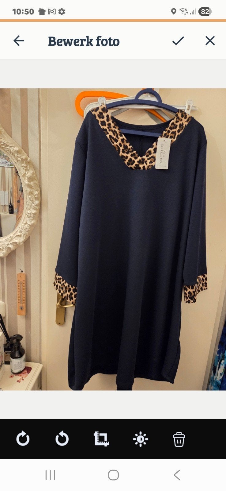 blauwe tuniek/jurk, Kleding | Dames, Blauw, Jurk, Nieuw, Ophalen of Verzenden