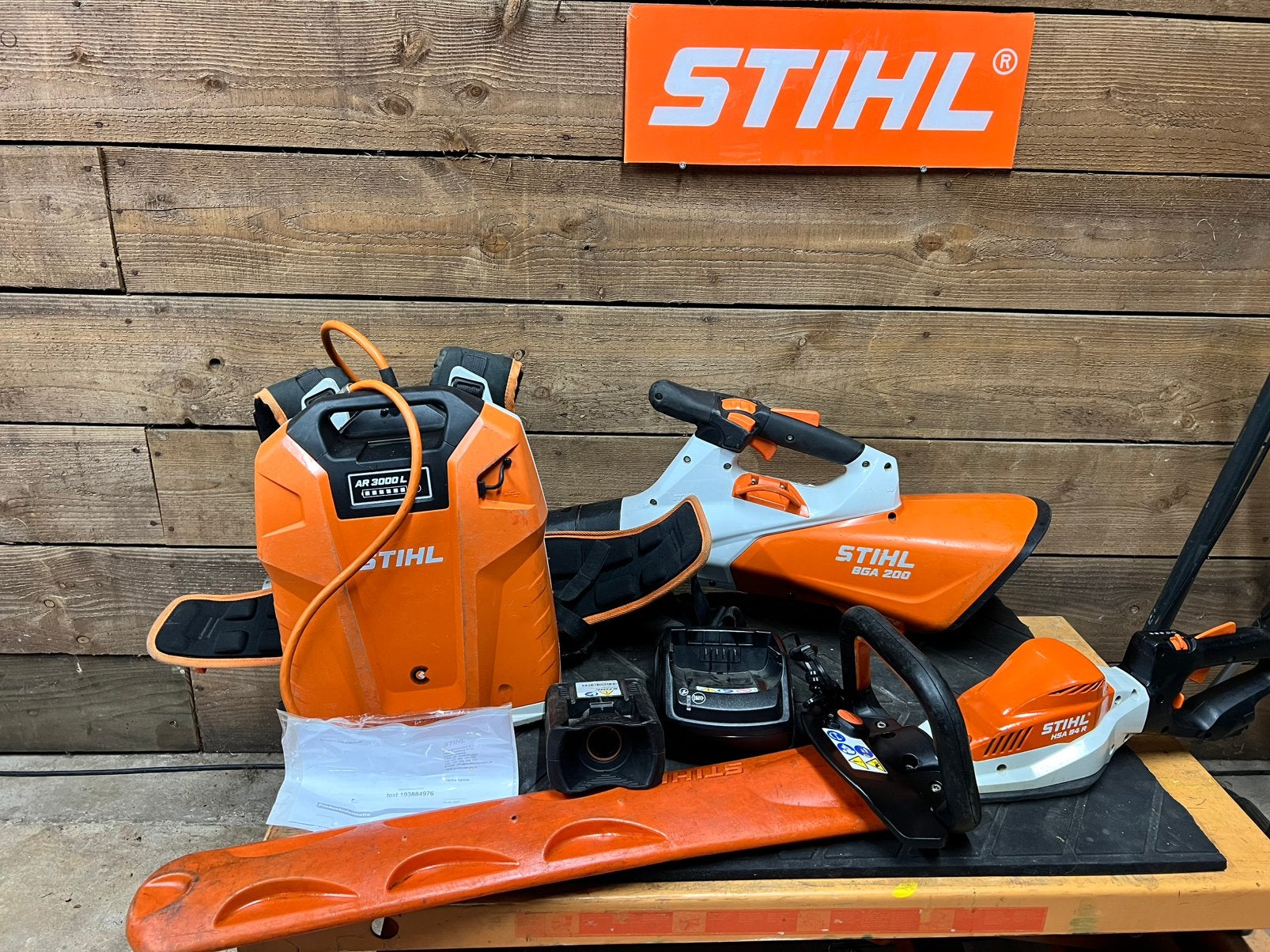 Stihl Tuinmachine Set AR3000L   video, Ophalen, O, O, STIHL