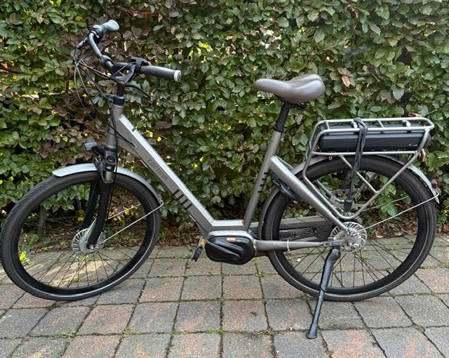 Cortina elektrische damesfiets 57 cm, Ophalen, Gebruikt, Cortina, 50 km per accu of meer