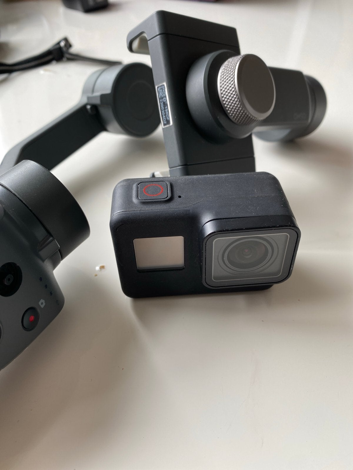 GoPro Hero 7 Black met DJI Osmo Mobile 2 Gimbal, Audio, Tv en Foto, Actiecamera's, Ophalen of Verzenden, Gebruikt, GoPro