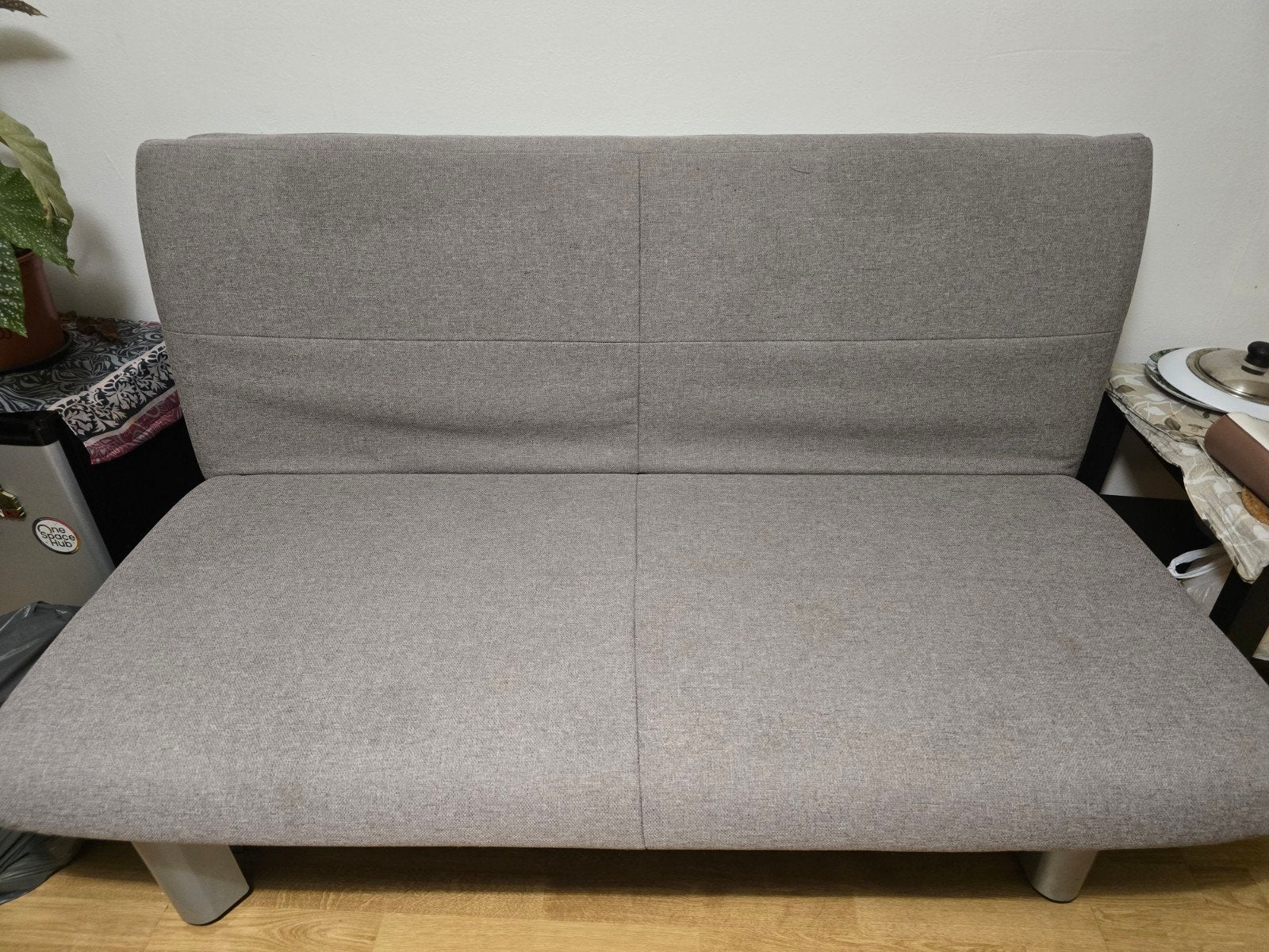 IKEA NYHAMN slaapbank - Grijs, 200x97 cm, Ophalen