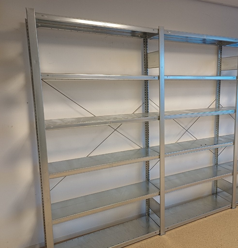 Meta legbord stelling boekenkast archiefkast 200 x 33, Ophalen, Zo goed als nieuw