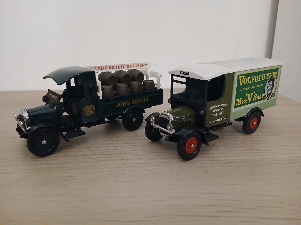 Corgi Thornycroft John Smith en Mrs V soap, Hobby en Vrije tijd, Ophalen, Zo goed als nieuw, Bus of Vrachtwagen, Corgi