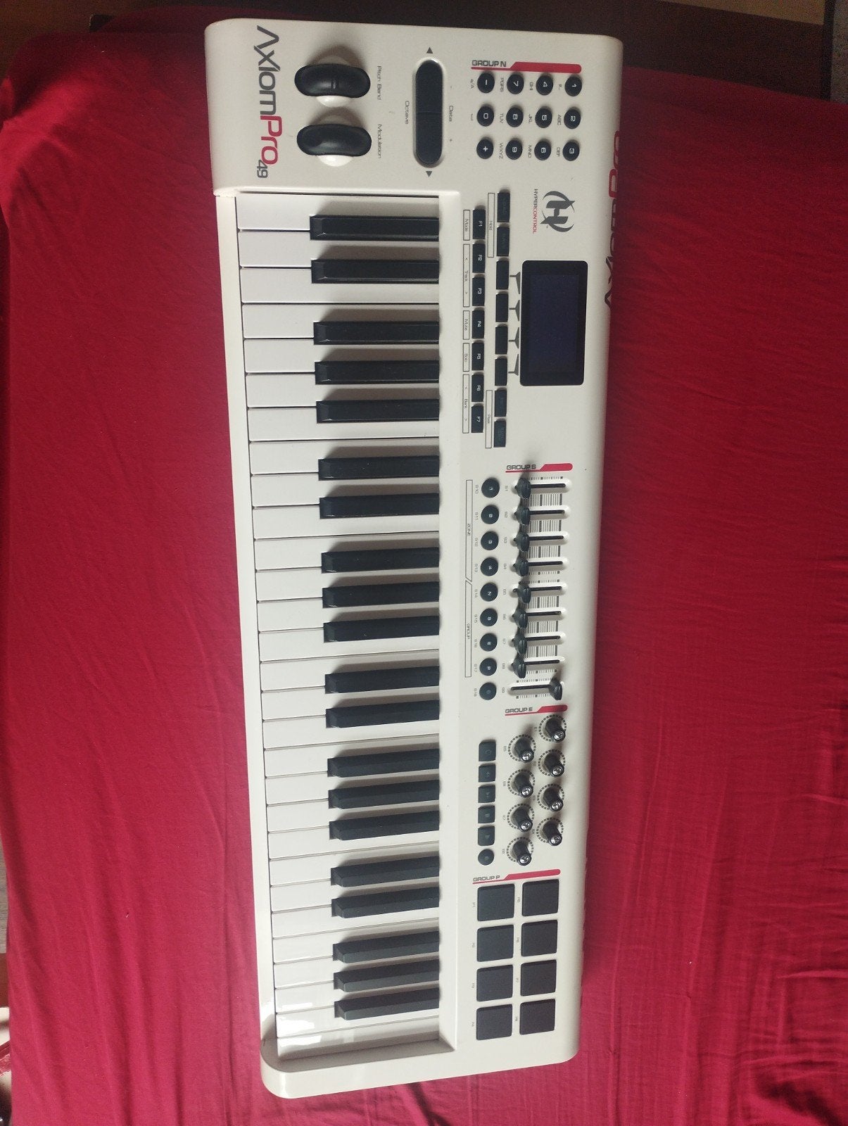 M-Audio Axiom Pro 49 MIDI Keyboard Controller, Gebruikt, Midi-aansluiting, Ophalen, 49 toetsen