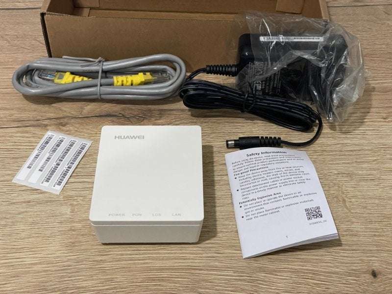 Huawei OptixStar HG8010Hv6-10 GPON-ONT tbv 1GB Delta Fiber, Ophalen, Nieuw