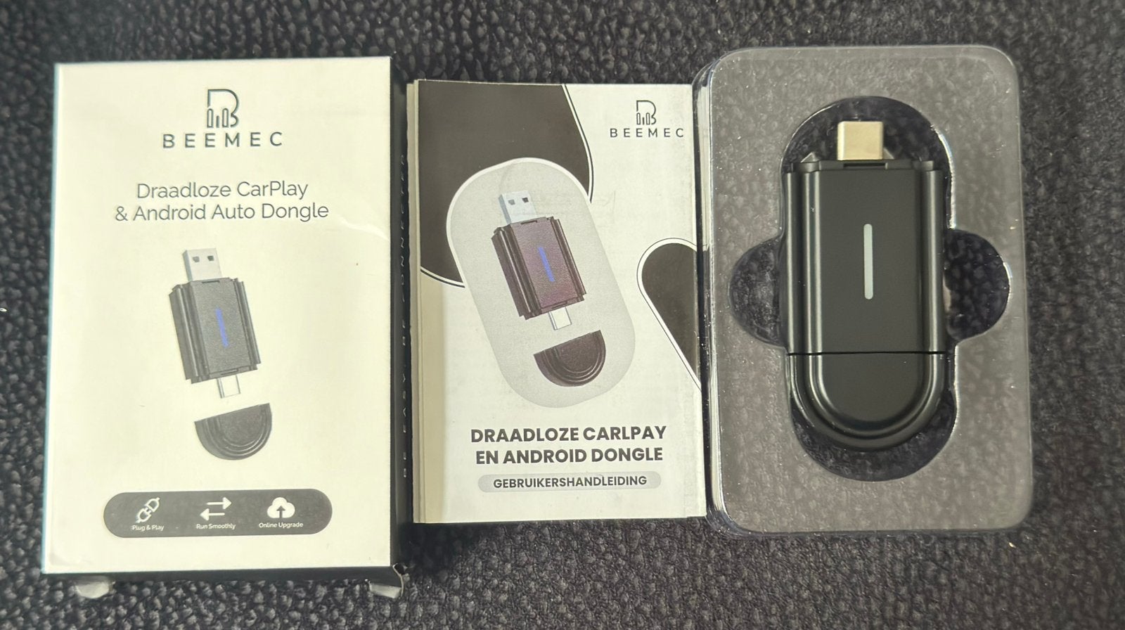 Beemec car dongle draadloze carplay, Verzenden, Nieuw