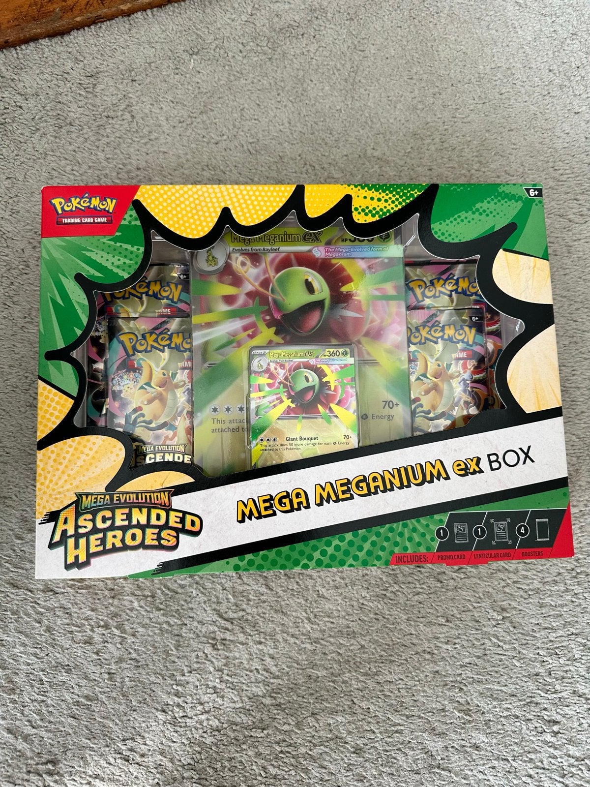 Pokemon Mega Meganium EX Box - Ascended Heroes sealed, Ophalen of Verzenden, Nieuw, Overige typen
