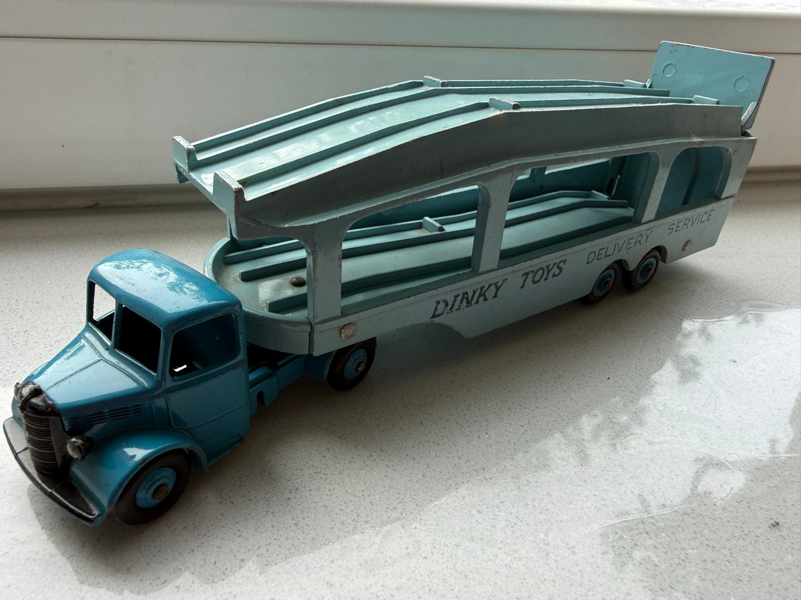 Dinky Toys Pullmore Car Transporter 582 - Vintage Model, Overige merken, Gebruikt, 1:32 tot 1:50, Ophalen of Verzenden