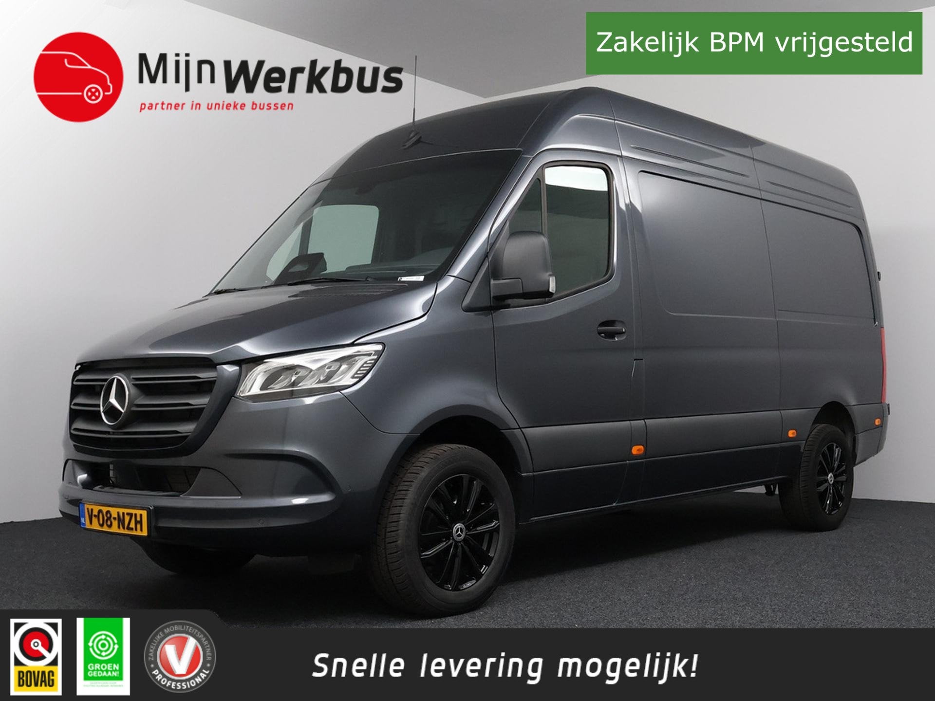 Mercedes-Benz Sprinter 319 1.9 CDI L2H2 Pro 3500kg Trekgewic, Automaat, Gebruikt, Euro 6, Bedrijf