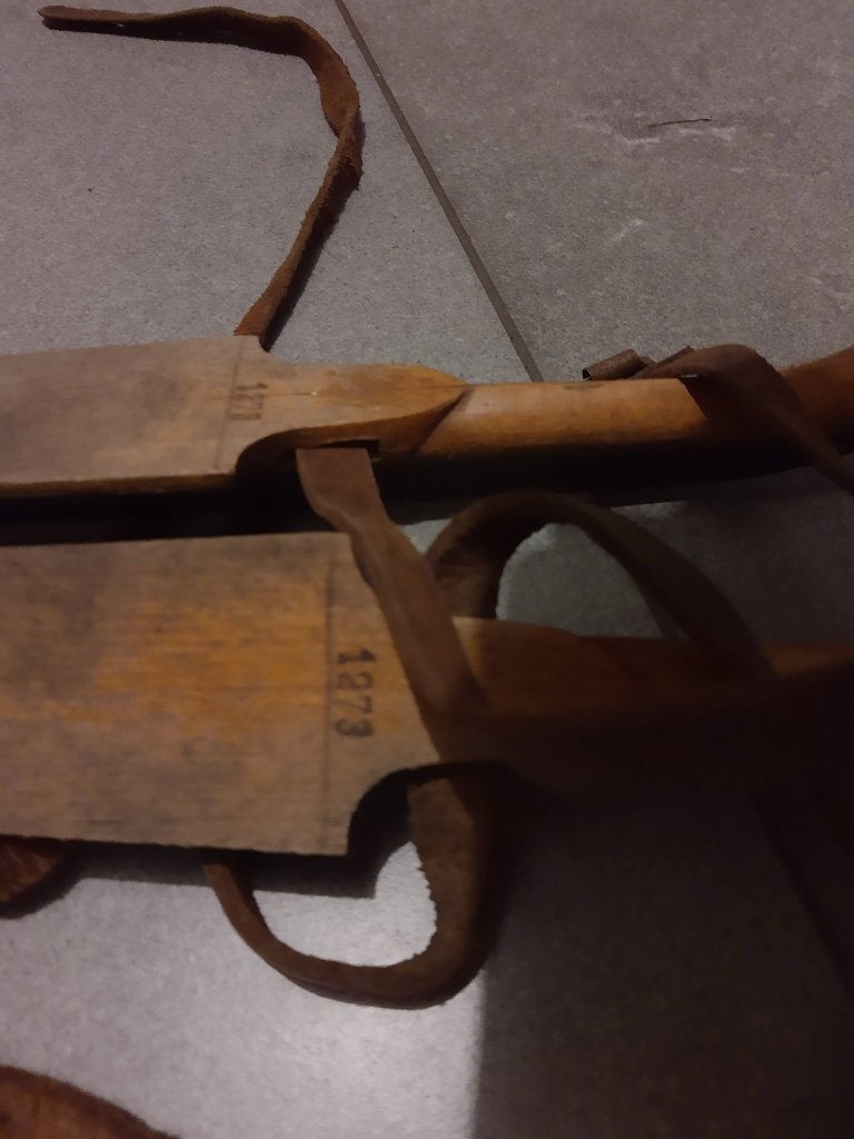Houten schaatsen, Ophalen of Verzenden, Gebruikt, Friese doorlopers, Overige merken