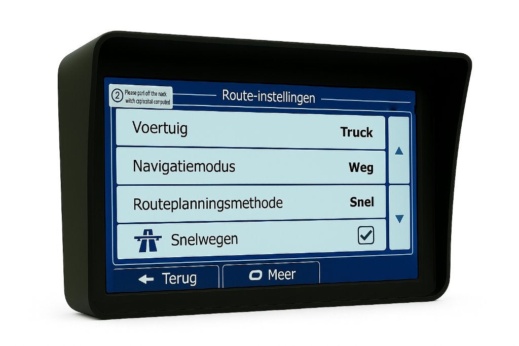 Foto 11 van 7 inch Vrachtwagen, Camper GPS Navigatie.BLUETOOTH, AVIN,16G