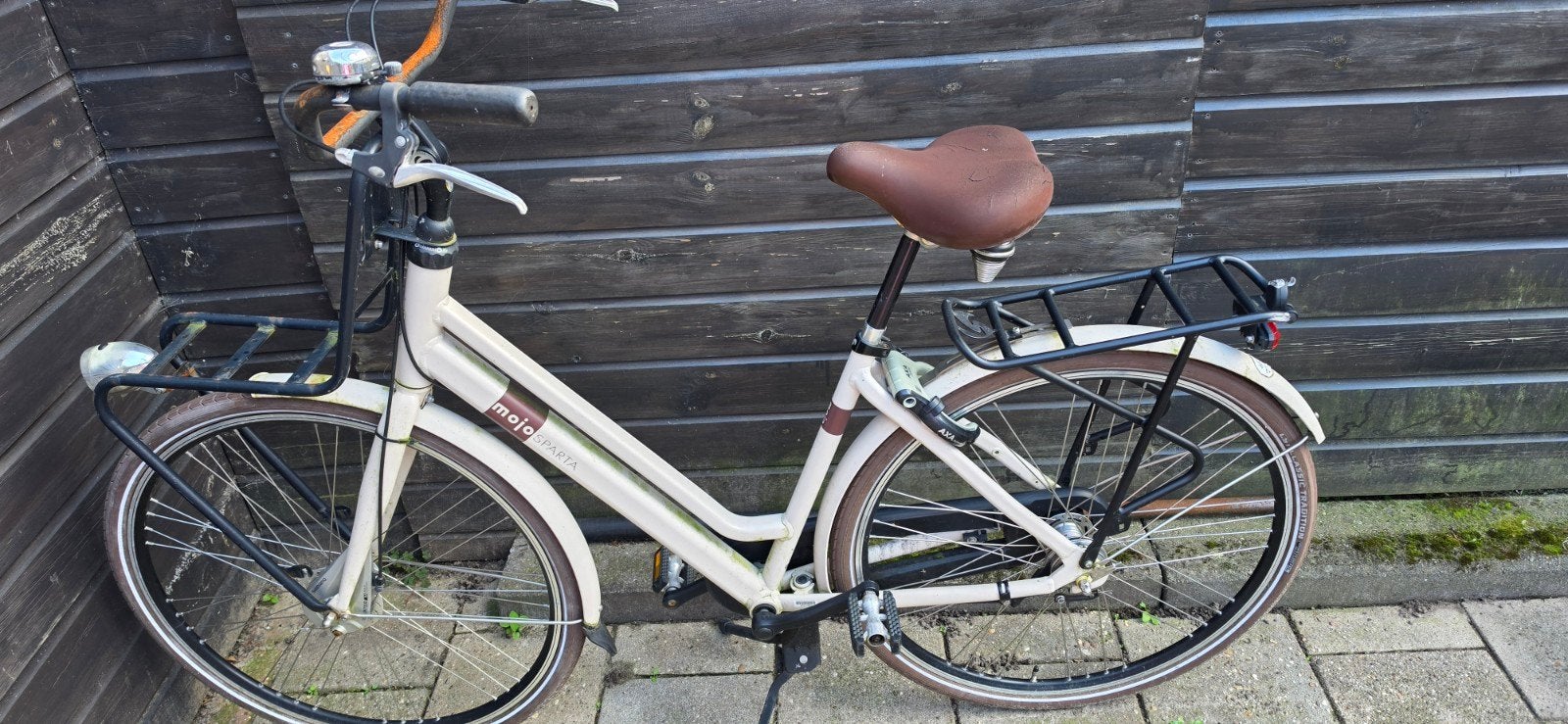 Gebruikte Sparta Mojo damesfiets met voordrager, Fietsen en Brommers, Ophalen, Gebruikt, Sparta, Versnellingen