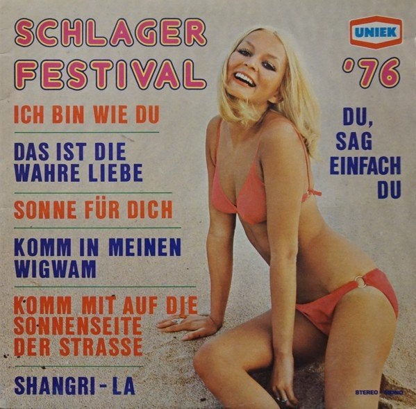 Ruil of koop Schlager Festival '76 (LP Uniek 1976), LP, Gebruikt, Complilatie, 12 inch