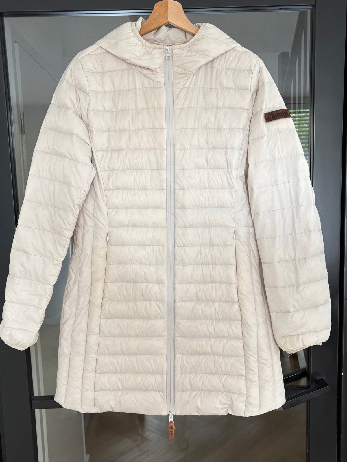 Moscow jas., Ophalen of Verzenden, Gedragen, Maat 42/44 (L), Beige