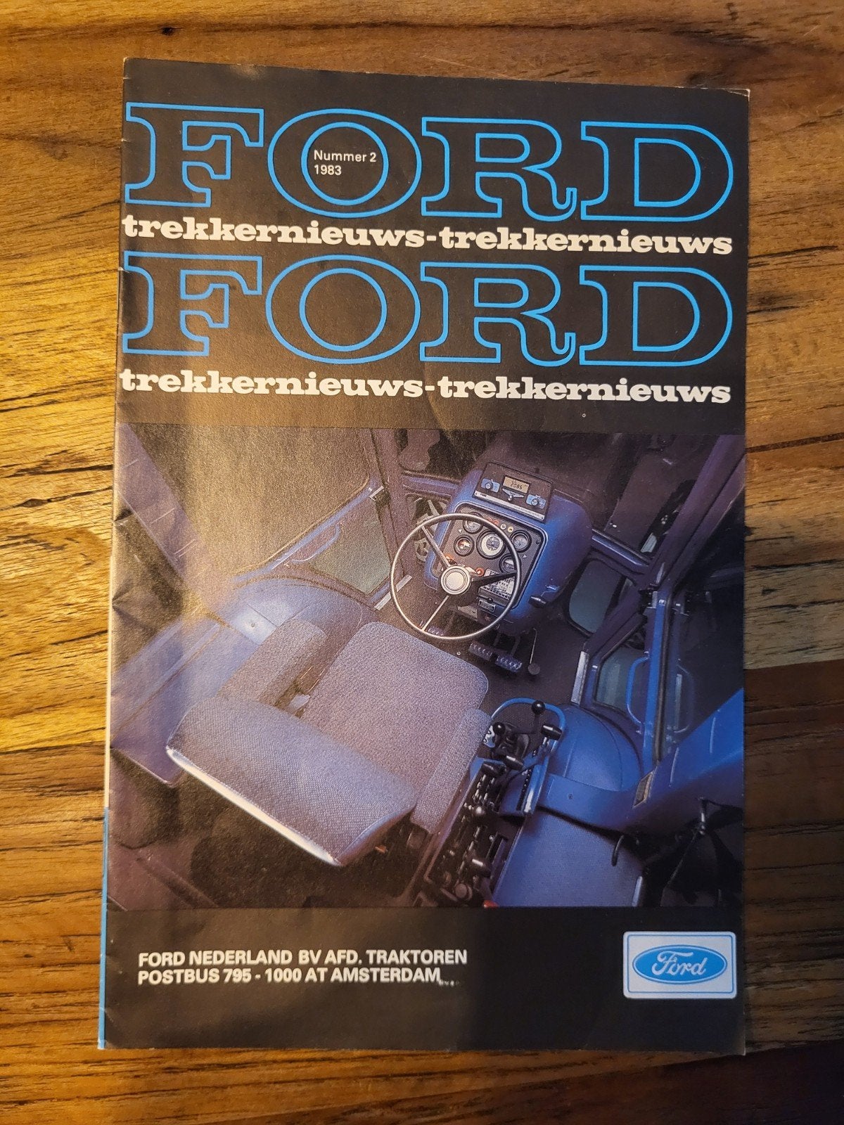 tractor folder Ford nummer 2 1983, Ophalen of Verzenden